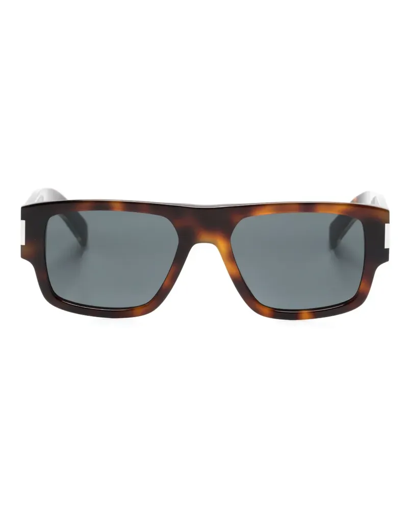 Saint Laurent Eckige SL 659 Sonnenbrille - Braun Braun