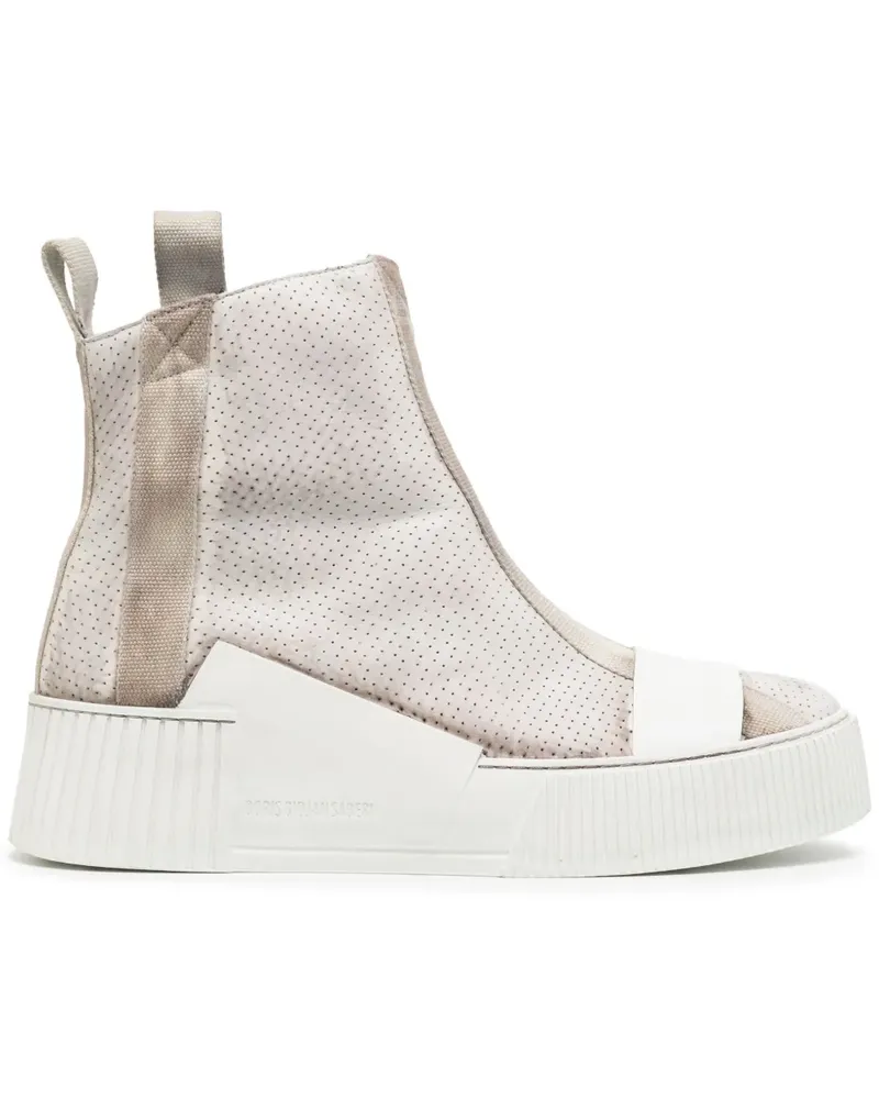 Boris Bidjan Saberi Bamba 5 Sneakers im Used-Look - Grau Grau