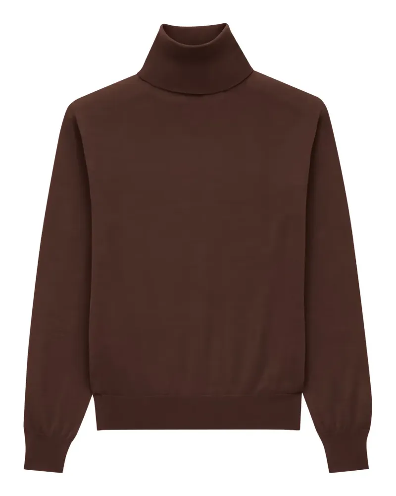 Saint Laurent roll-neck cashmere sweater - Braun Braun