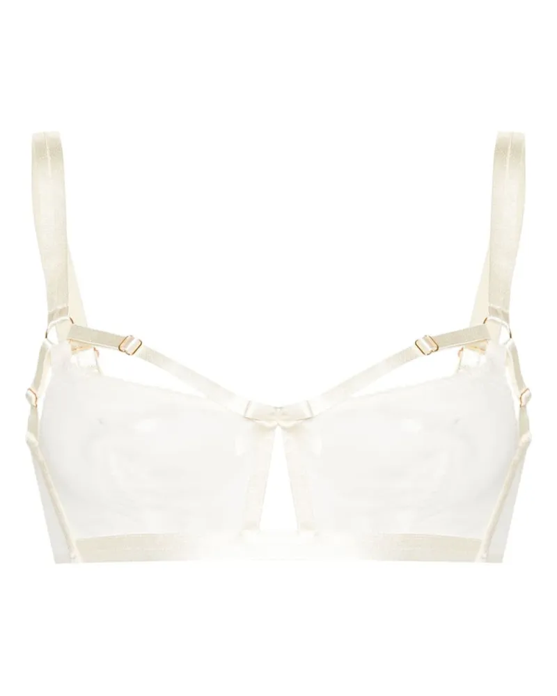 Bordelle Bondage Belle Mesh-BH - Nude Nude
