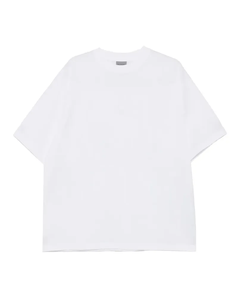 Balenciaga T-Shirt mit Logo-Print - Weiß Weiß