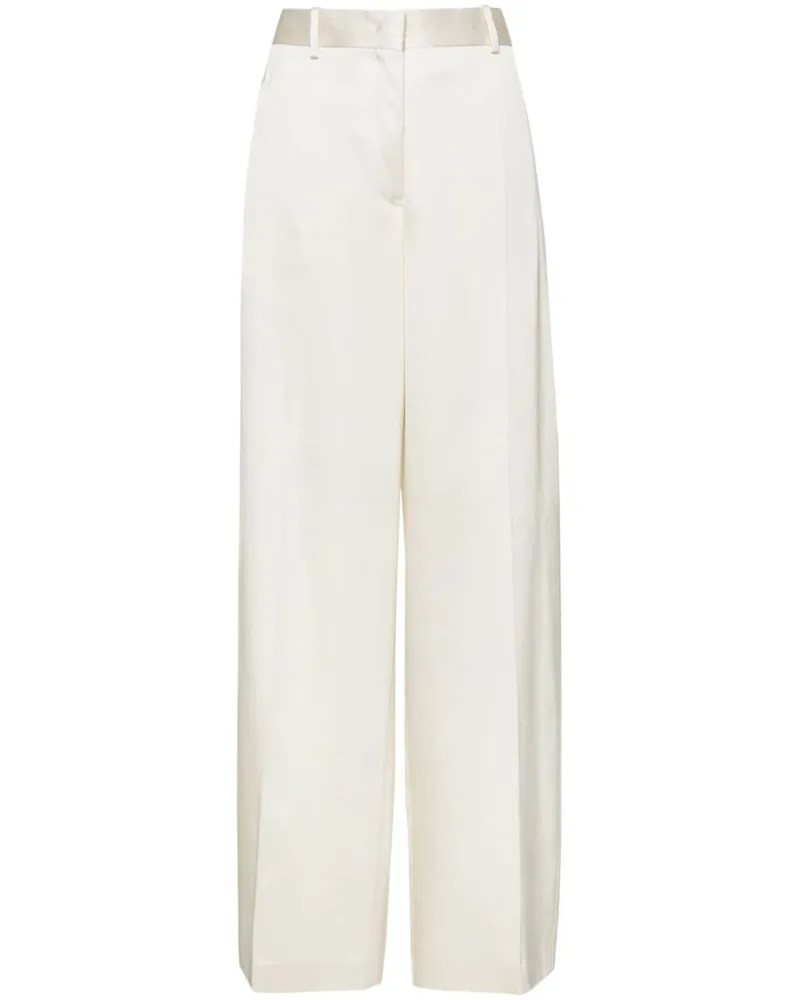 Jil Sander Hose mit Bügelfalten - Nude Nude