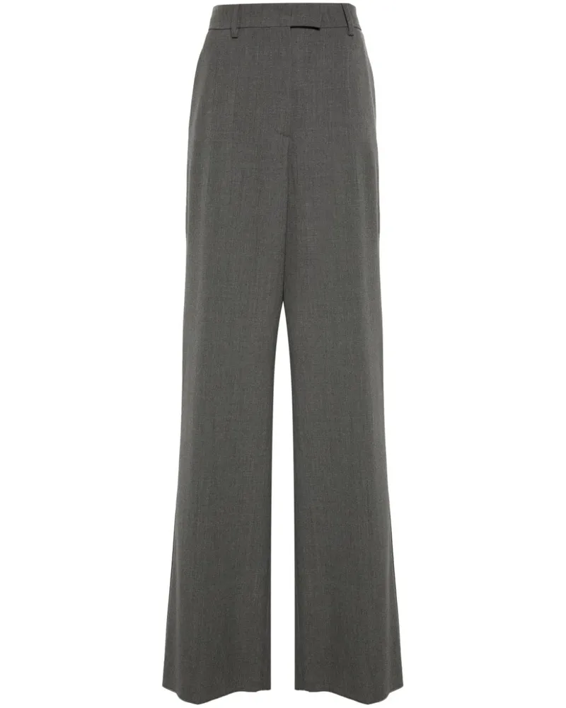 Valentino Garavani Hose mit weitem Bein - Grau Grau