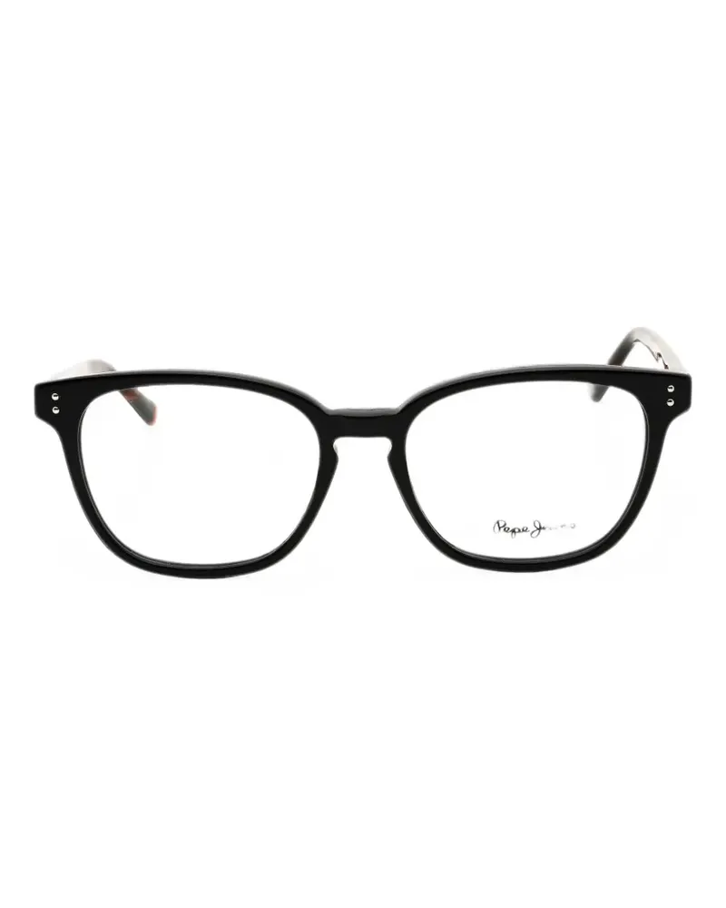 Pepe Jeans Arabella rectangle-frame glasses - Schwarz Schwarz