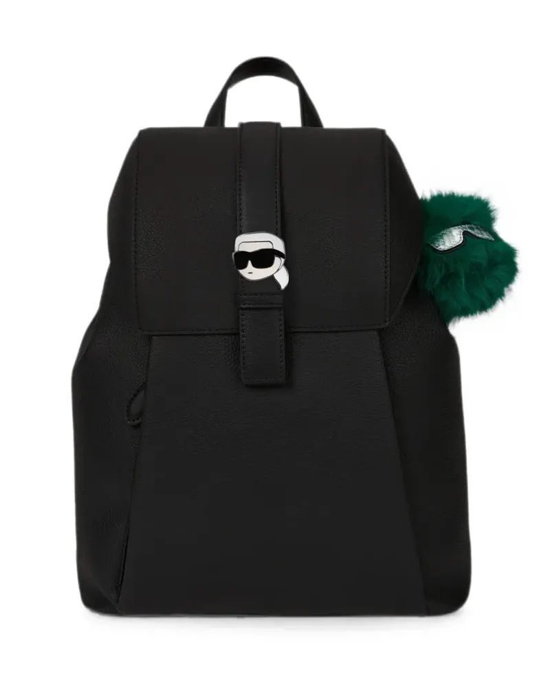 Karl Lagerfeld Ikon Rucksack - Schwarz Schwarz