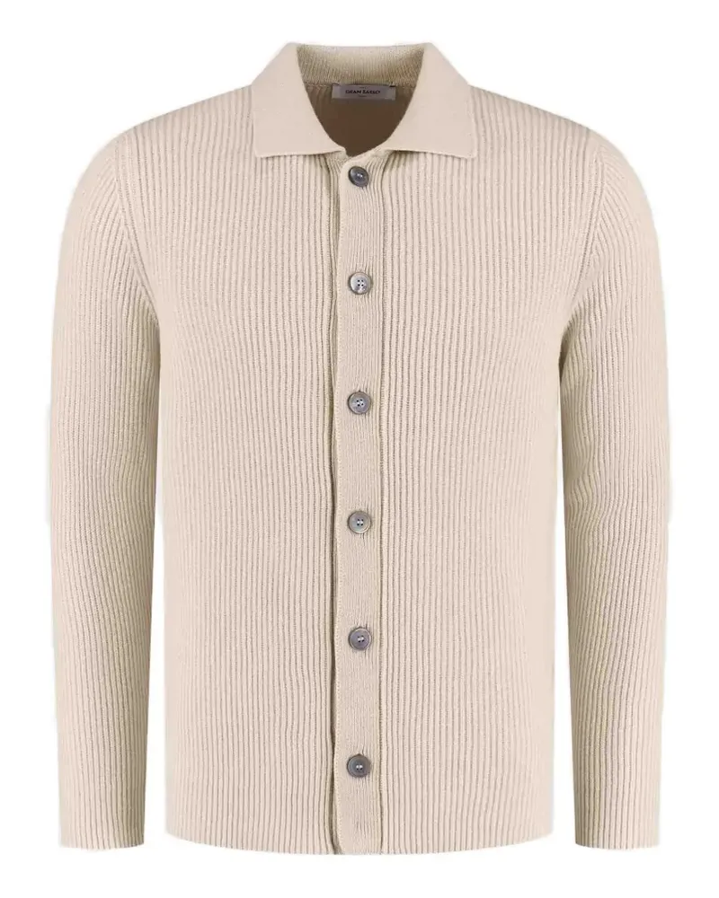 Gran Sasso Gerippter Cardigan - Nude Nude
