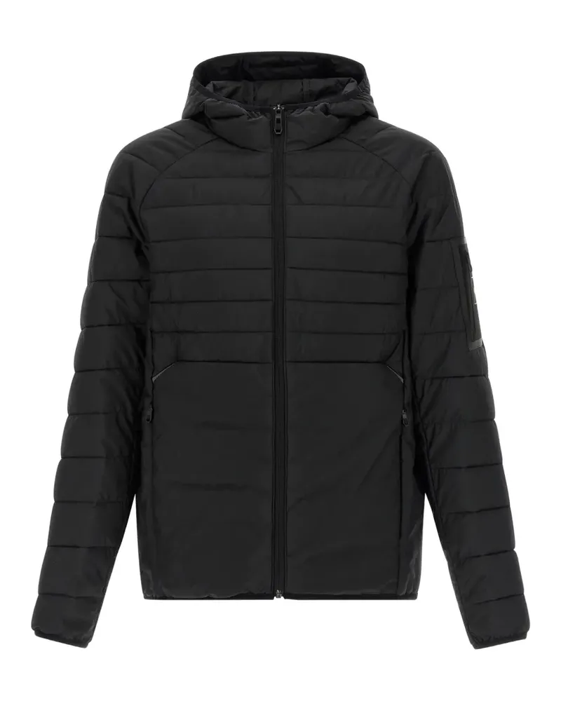 HUGO BOSS Gesteppte Daunenjacke mit Kapuze - Schwarz Schwarz