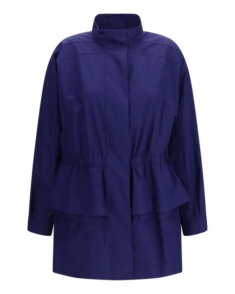 Fendi elasticated-waist coat - Blau Blau