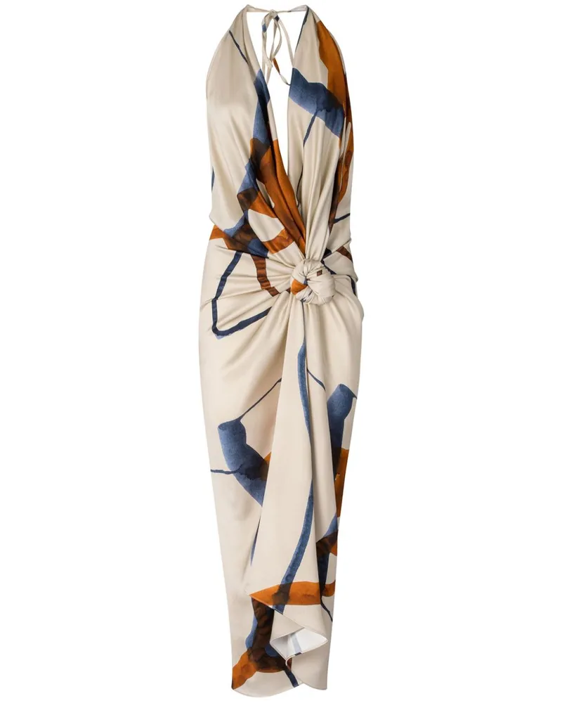 Silvia Tcherassi Guadalupe Kleid - Nude Nude