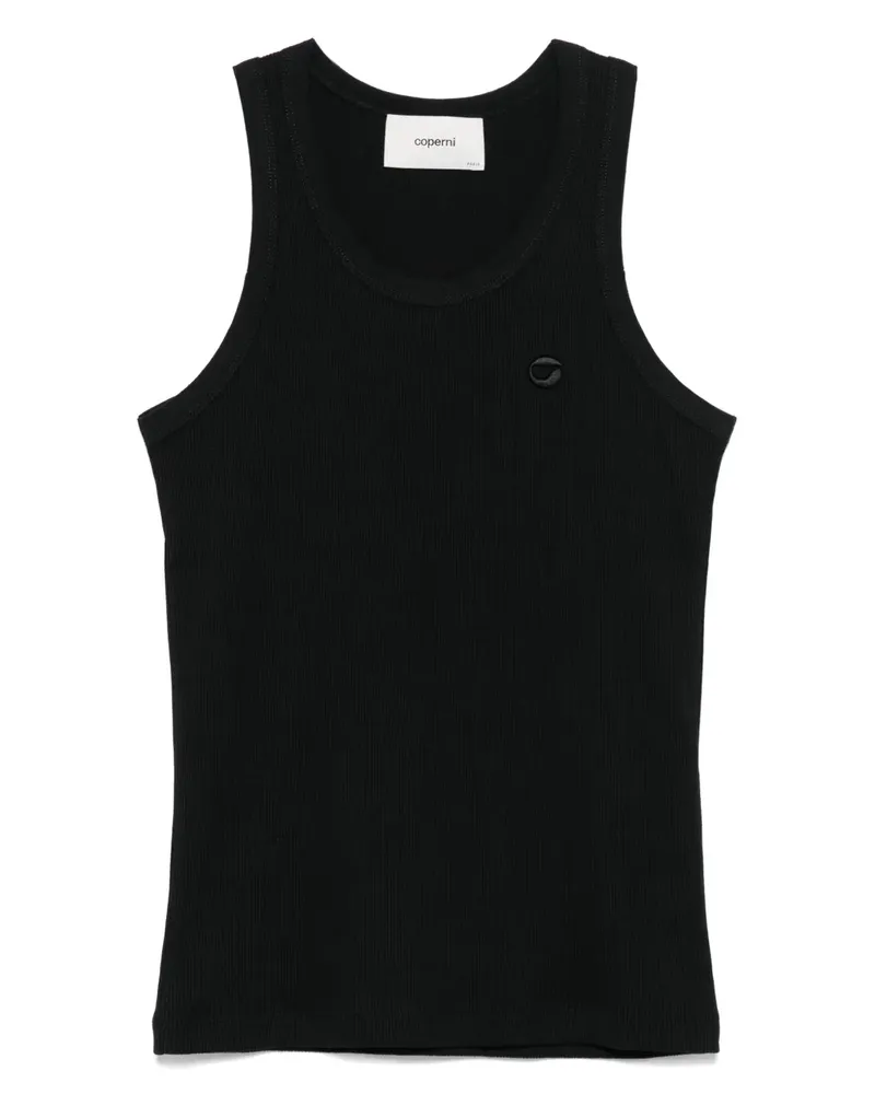COPERNI Trägershirt aus Bio-Baumwolle - Schwarz Schwarz
