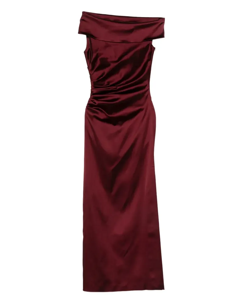 Max Mara Opaco Abendkleid - Rot Rot