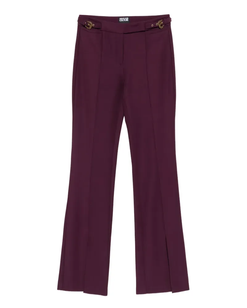 Versace Jeans Hose mit Saumschlitz - Rot Rot