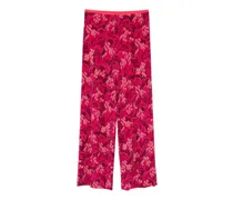 Lassus Hose mit Blumen-Print - Rosa