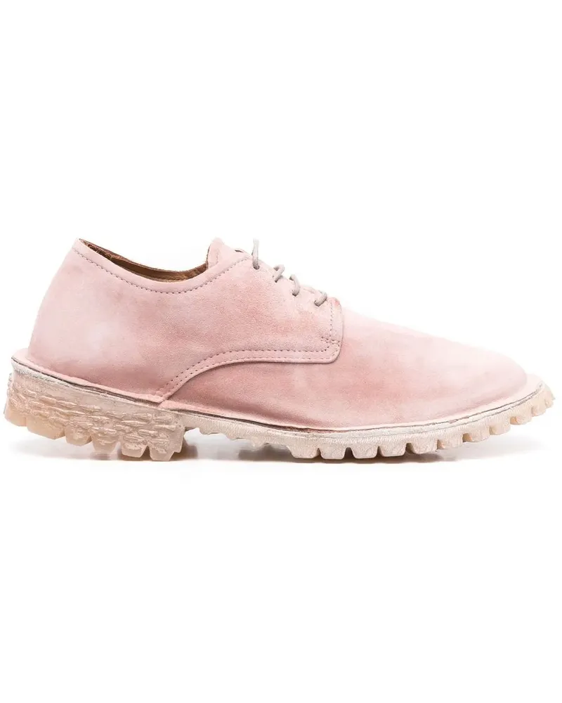 Moma Schnürschuhe mit runder Kappe - Rosa Rosa