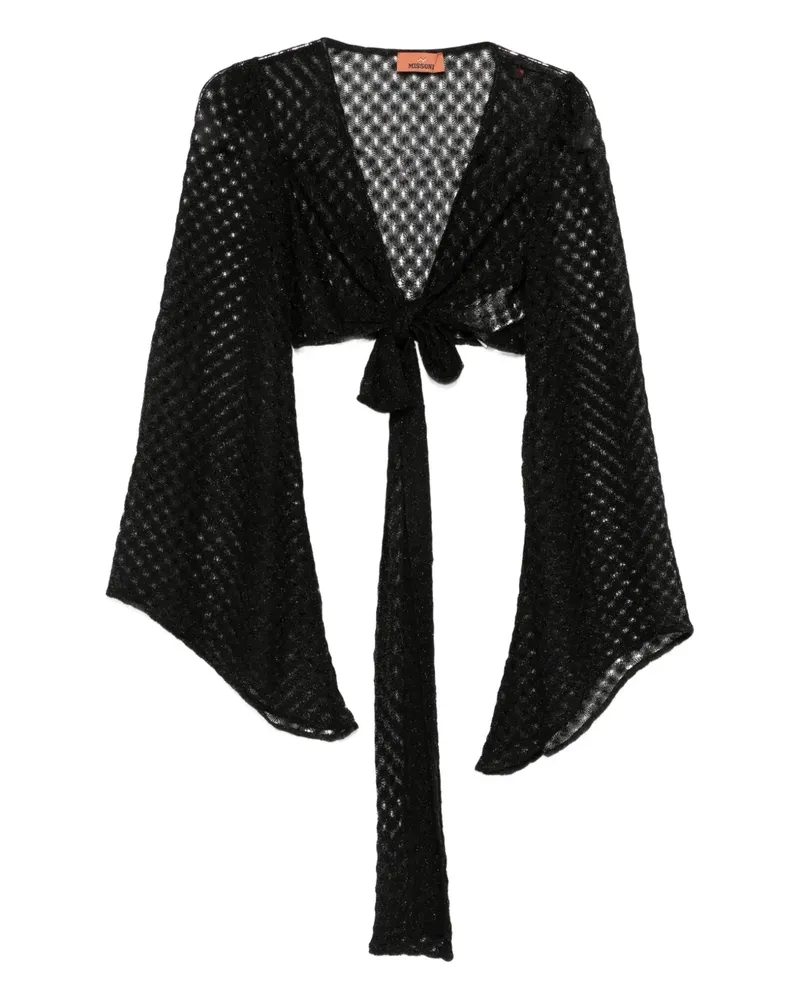 Missoni long-sleeves blouse - Schwarz Schwarz