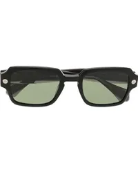 Vivienne Westwood Eckige Sonnenbrille mit Logo Schwarz