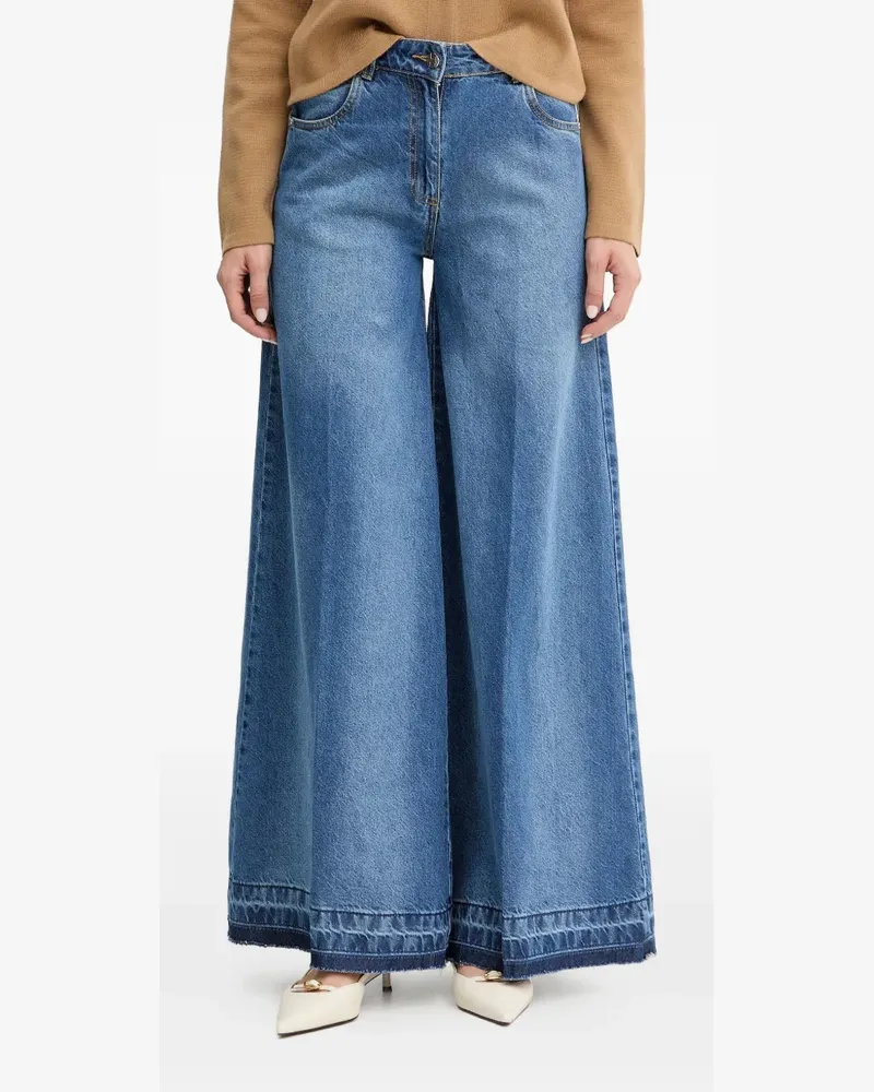 Silvian Heach frayed jeans - Blau Blau