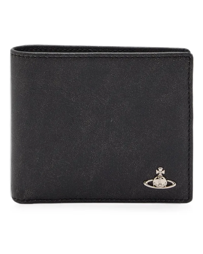 Vivienne Westwood billfold wallet - Schwarz Schwarz