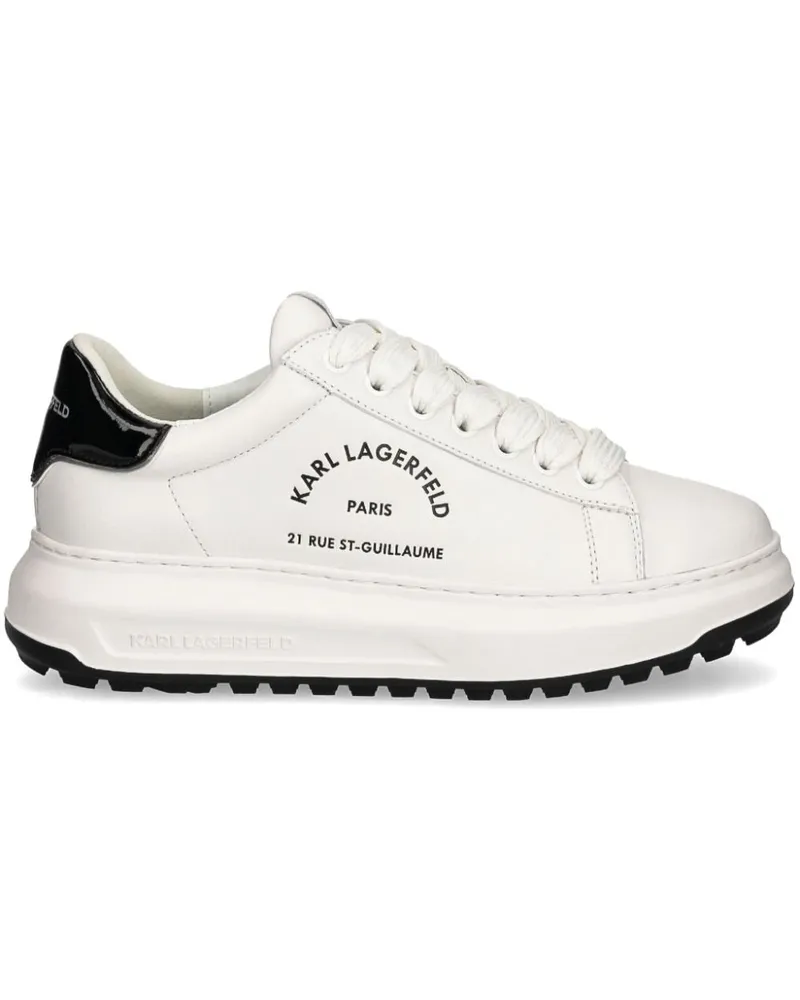 Karl Lagerfeld Rue St Guillaume Kapri Lug Sneakers - Weiß Weiß