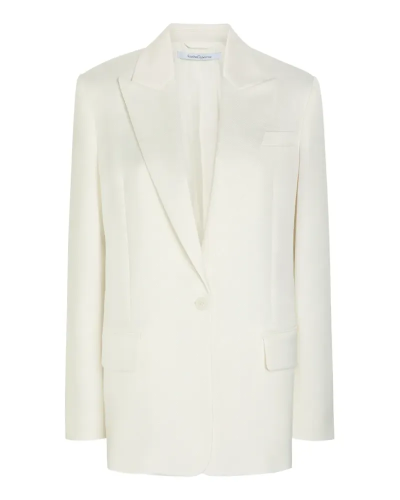 Another Tomorrow single-breasted blazer - Weiß Weiß