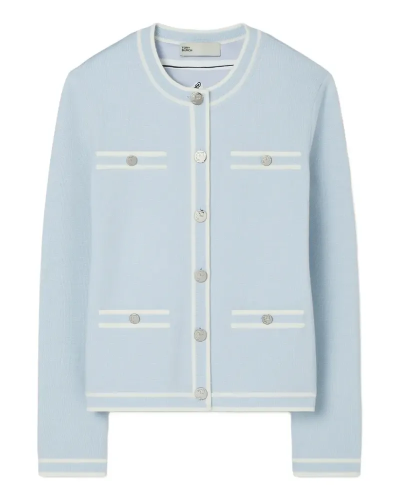 Tory Burch Kendra cardigan - Blau Blau