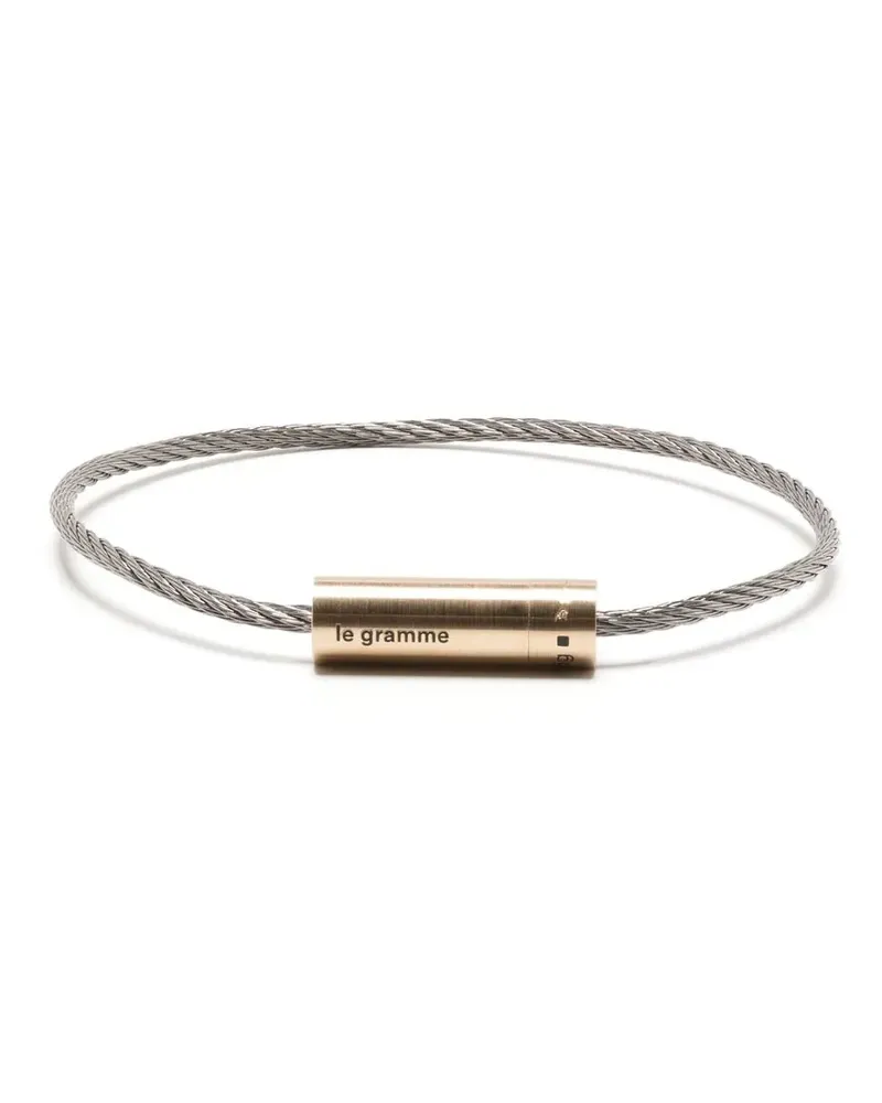 Le Gramme 6g Cable Armband - Gold Gold