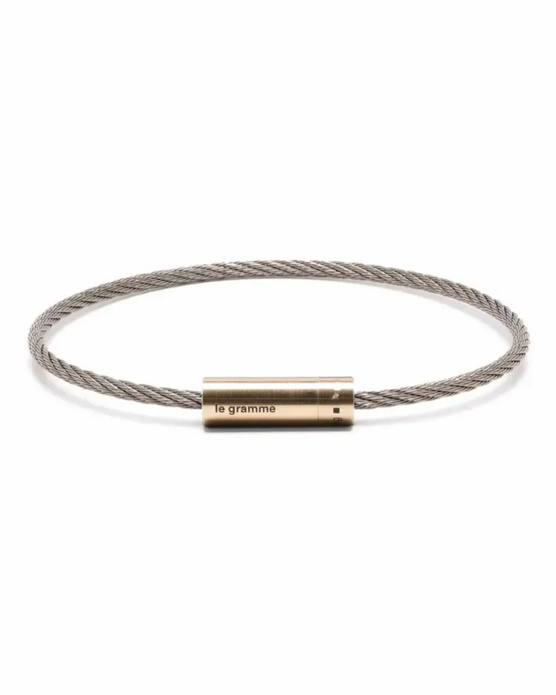 Le Gramme 6g Cable Armband - Gold Gold