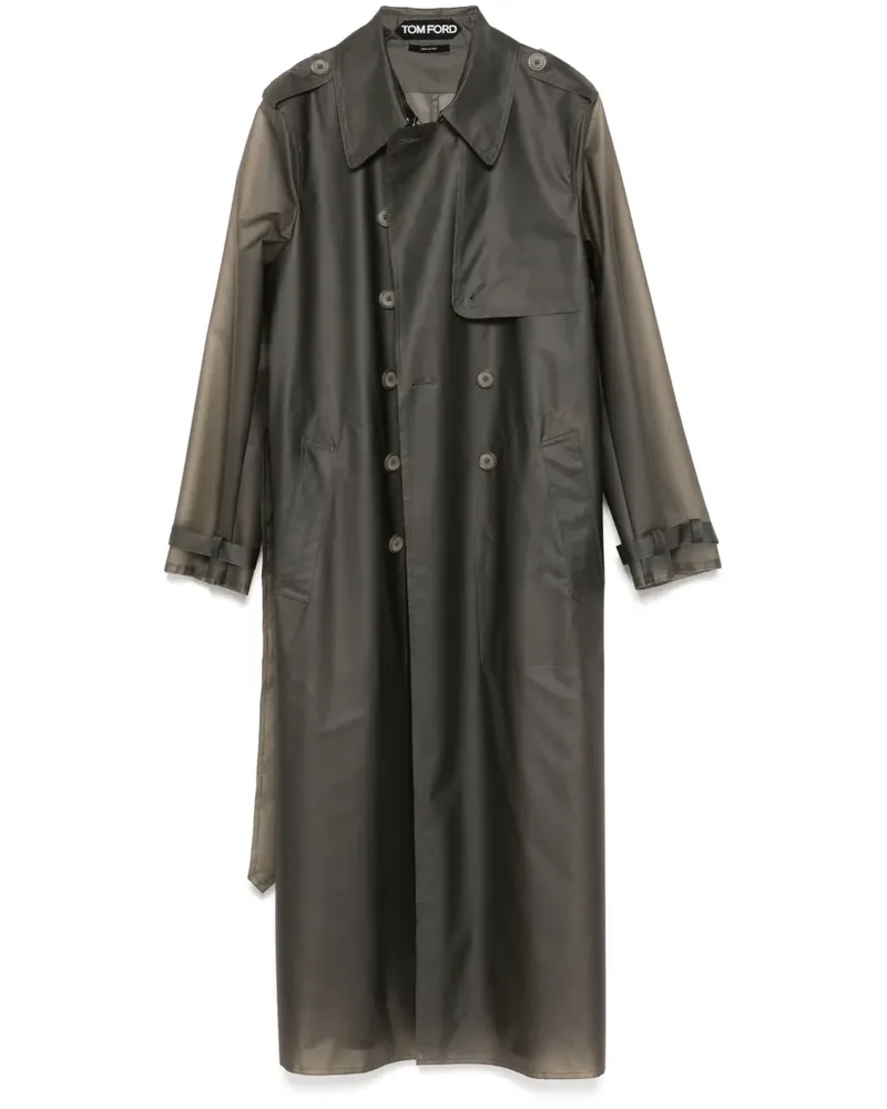 Tom Ford Trenchcoat aus Funktionsstoff - Grau Grau