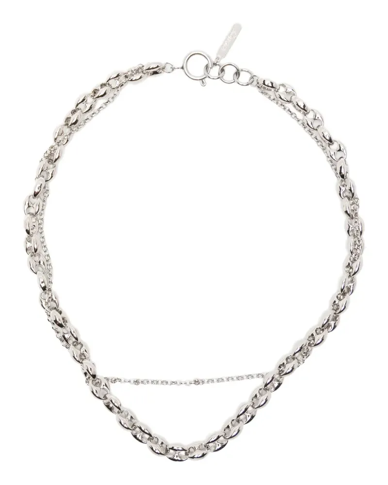 Justine Clenquet Halskette im Layering-Look - Silber Silber