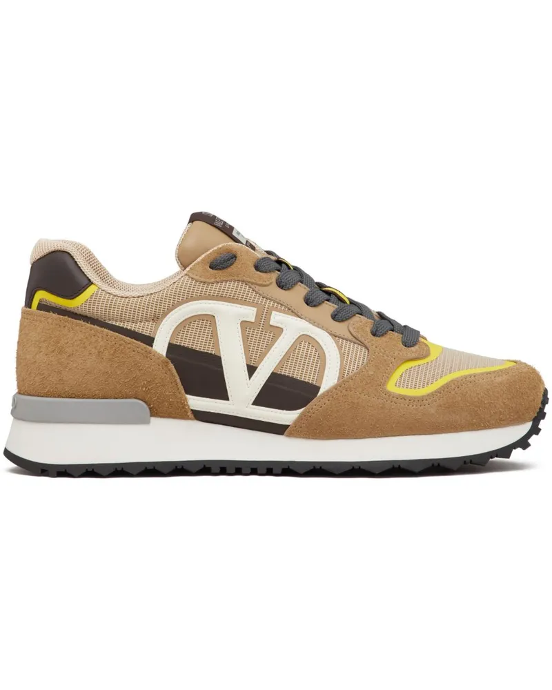 Valentino Garavani VLogo Netrunner Sneakers - Braun Braun