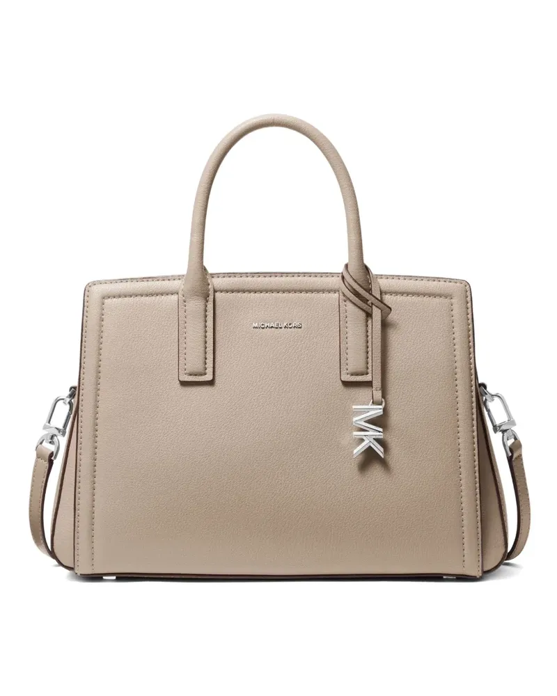 Michael Kors medium Laila top-handle satchel bag - Nude Nude