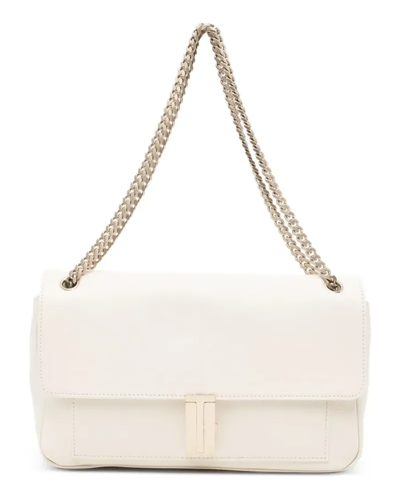 Tom Ford Mia Schultertasche mit Kette - Nude Nude