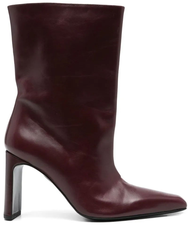 Dorothee Schumacher Stiefeletten aus Kalbsleder 80mm - Violett Violett