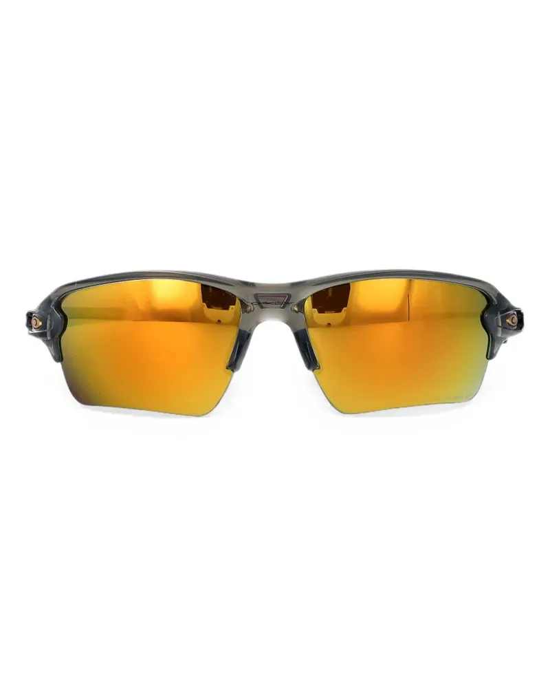 Oakley Eckige Flak 2.0 XL Sonnenbrille - Schwarz Schwarz