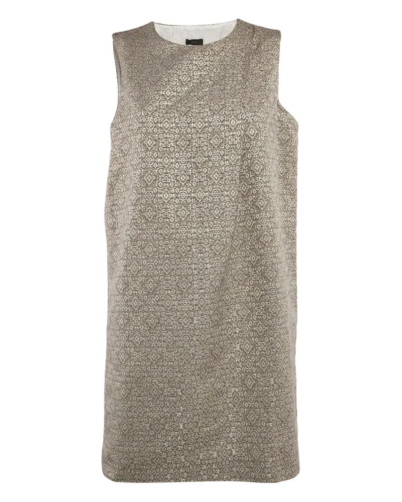 Joseph Jacquard-Minikleid mit Lamé-Effekt - Braun Braun