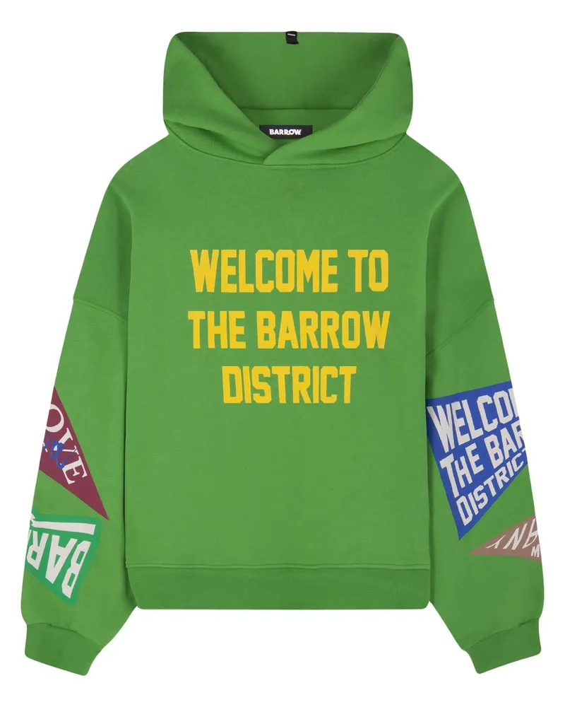 BARROW District Hoodie - Grün Grün