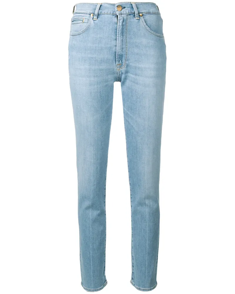 Golden Goose Jeans mit schmalem Schnitt - Blau Blau