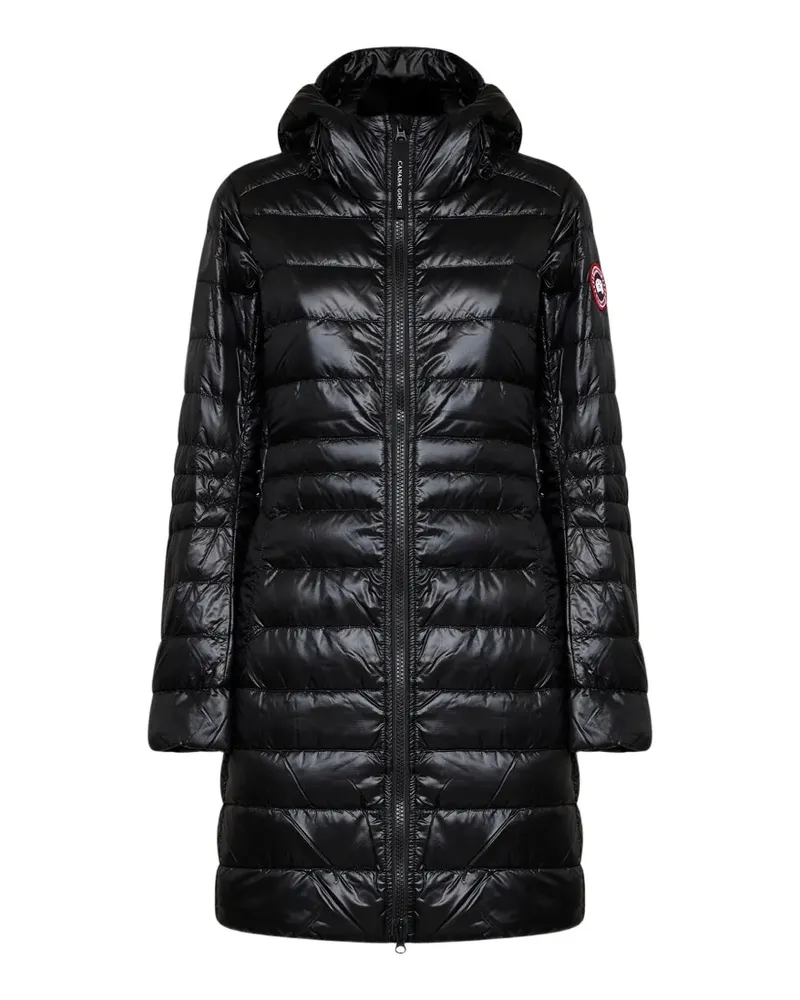 Canada Goose Cypress quilted hooded coat - Schwarz Schwarz