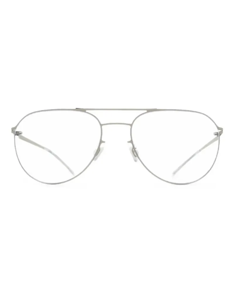 Mykita Tosca pilot-frame grey glasses - Grau Grau