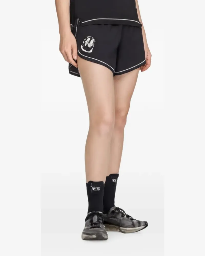 Y-3 Chito graphic-print shorts - Schwarz Schwarz