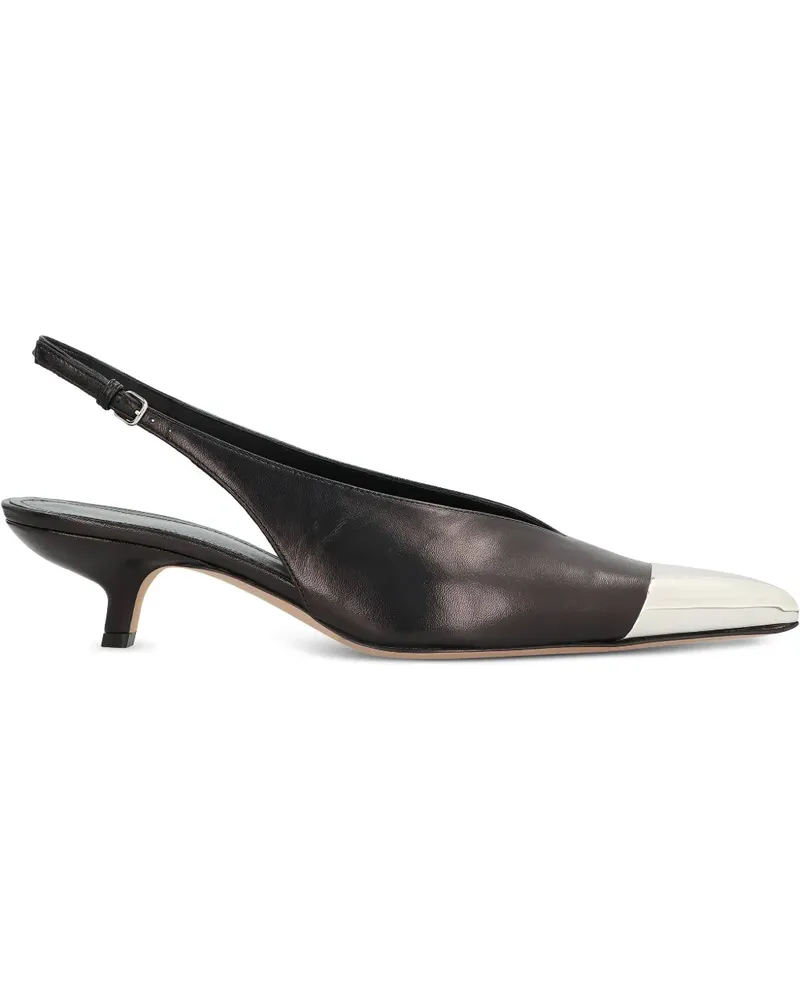 SPORTMAX Liuti Slingback-Pumps - Schwarz Schwarz