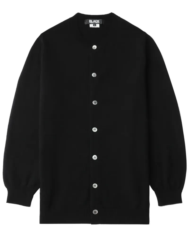 Comme des Garçons Klassischer Cardigan - Schwarz Schwarz