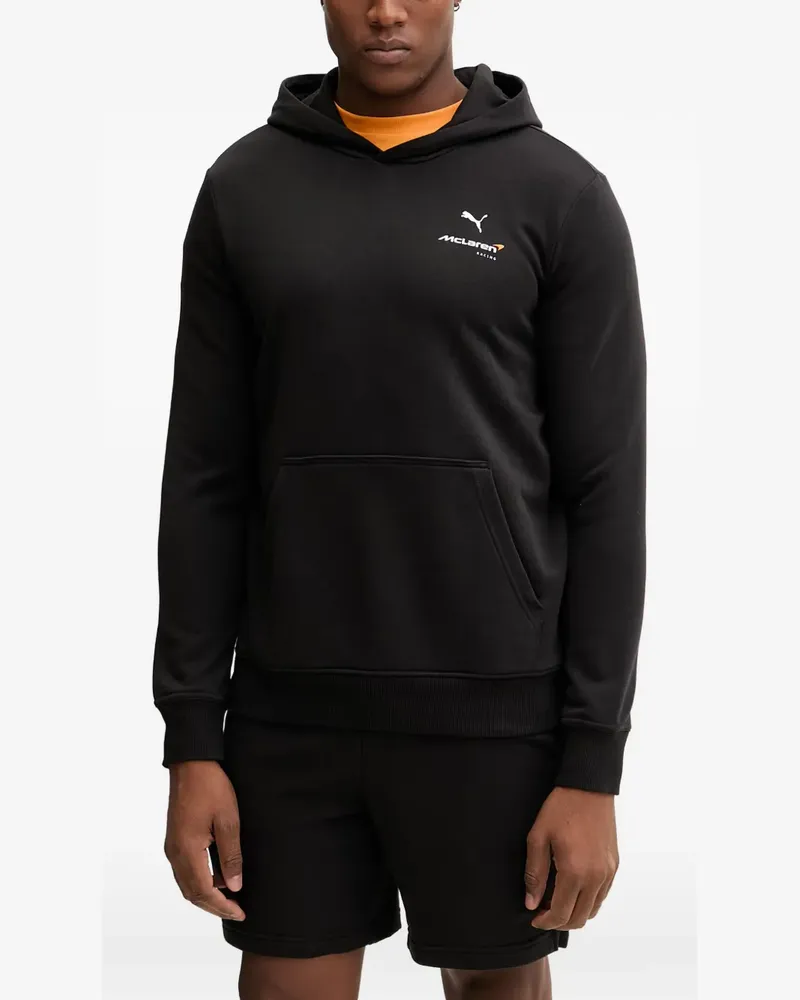 Puma McLaren logo-print hoodie - Schwarz Schwarz