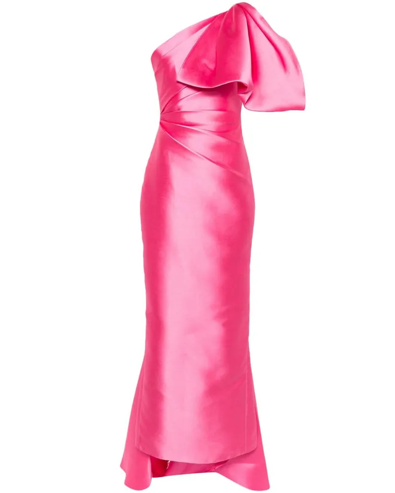 Solace London Priya Abendkleid im One-Shoulder-Design - Rosa Rosa