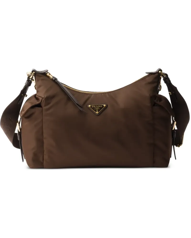Prada large Explore padded shoulder bag - Braun Braun