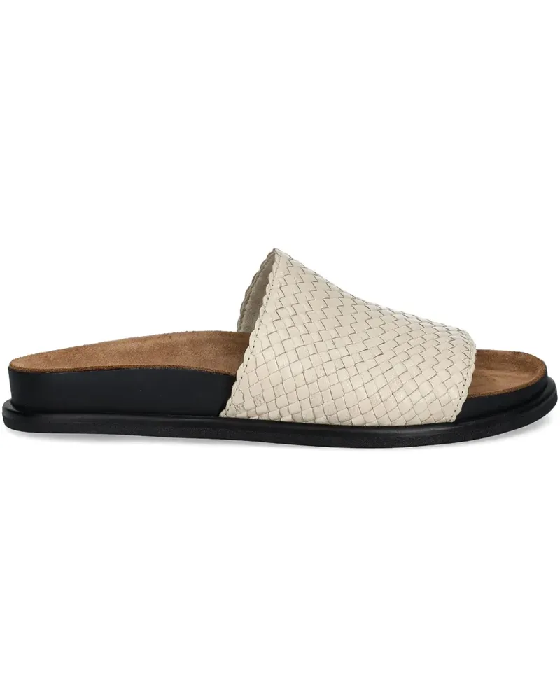 Vagabond Gewebte Effie Pantoletten - Nude Nude