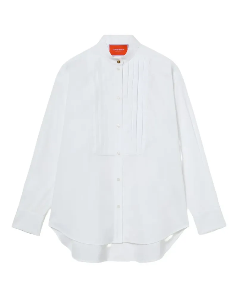 La DoubleJ Peggy cotton shirt - Weiß Weiß