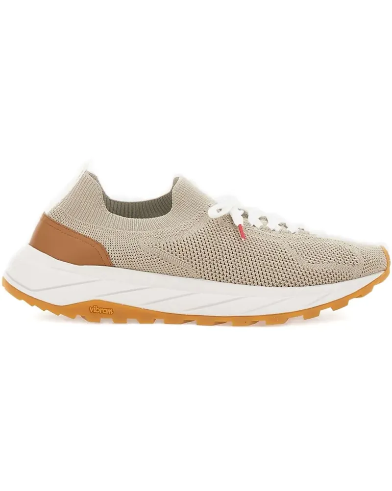 Kiton Fits sneakers - Nude Nude
