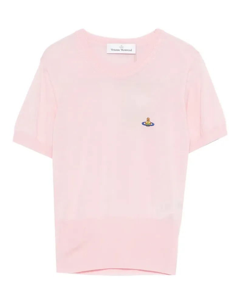 Vivienne Westwood Bea short-sleeve sweater - Rosa Rosa