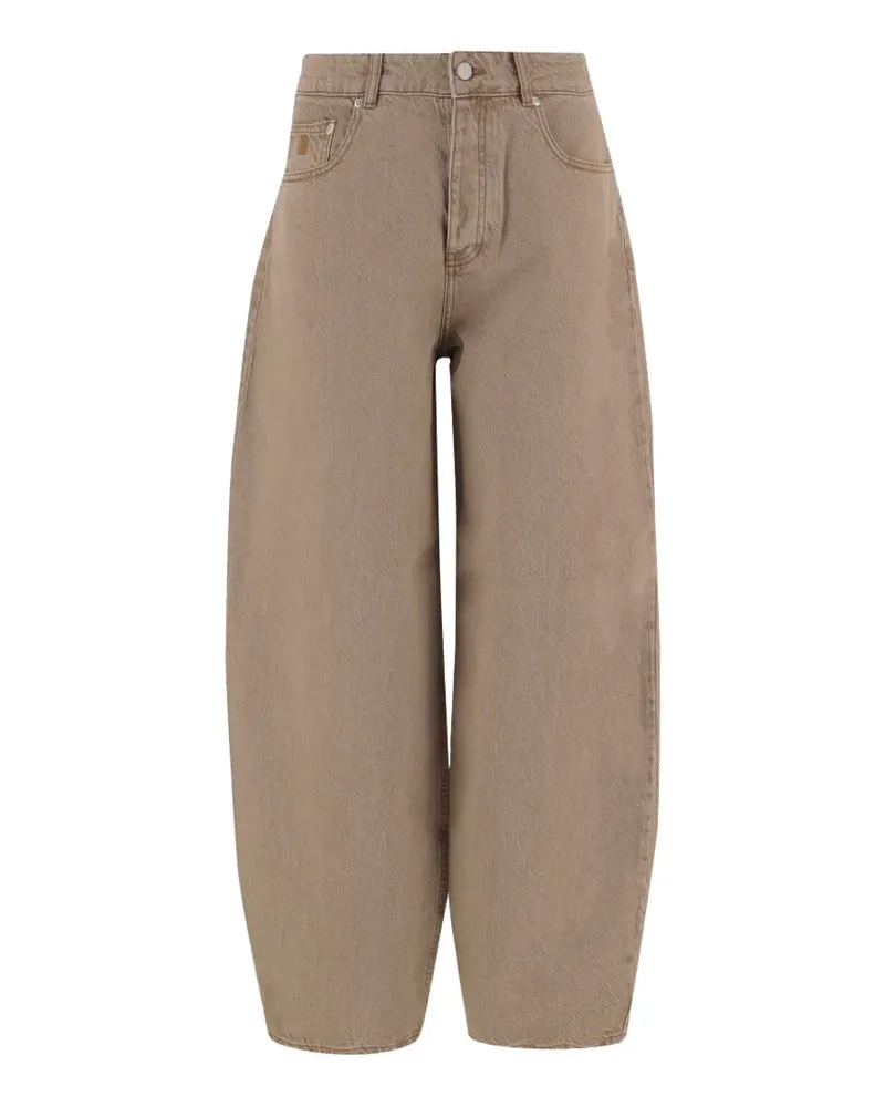By Malene Birger wide-leg jeans - Nude Nude